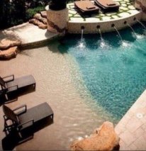backyard swimming pool lagoon
