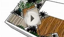 Urban Garden Design for Small Courtyard - by NSL design